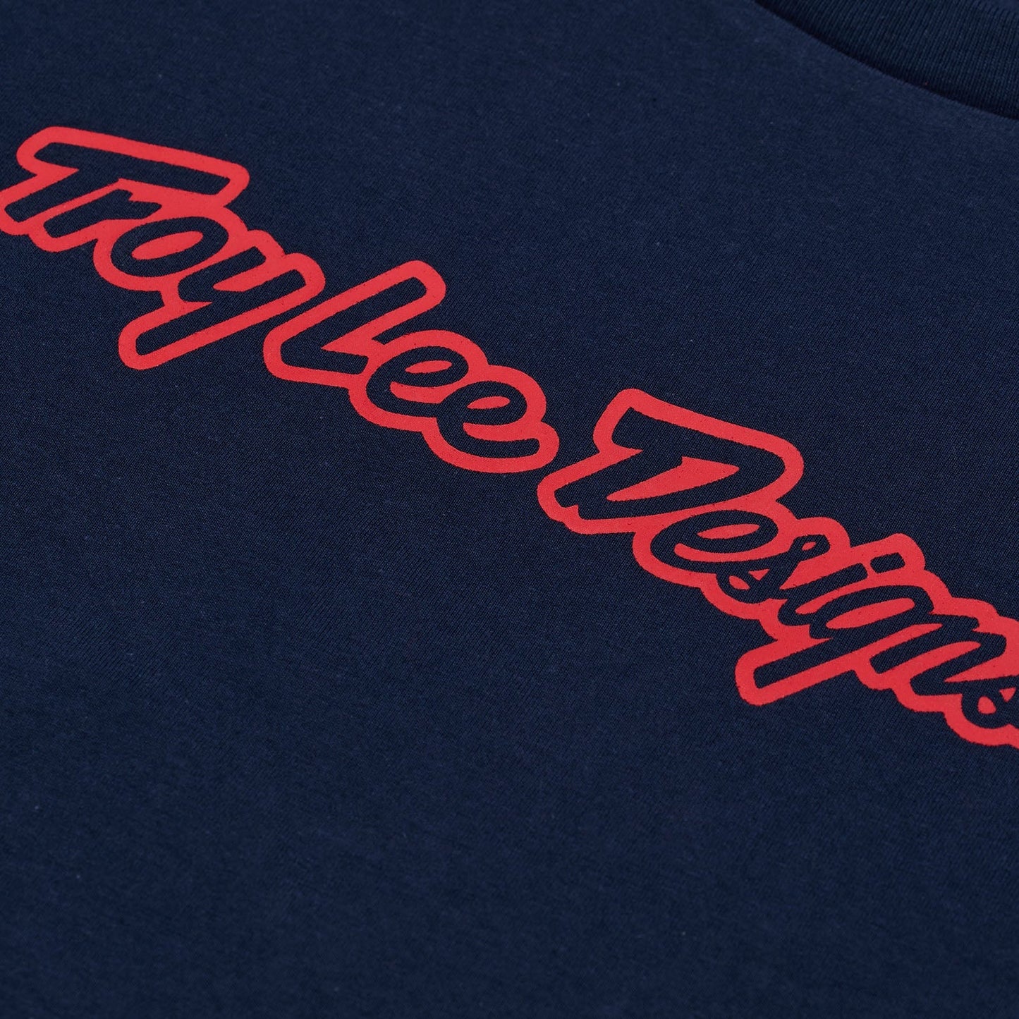 TLD Womens Short Sleeve Tee Signature Navy