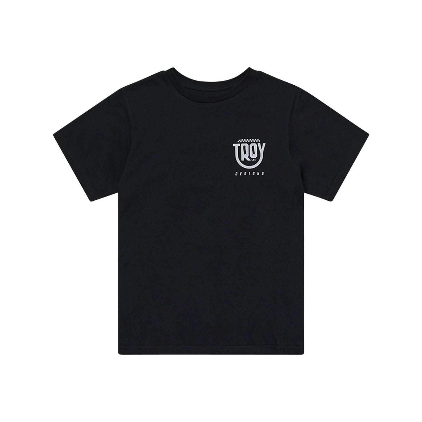 TLD Womens Short Sleeve Tee Smiley Black