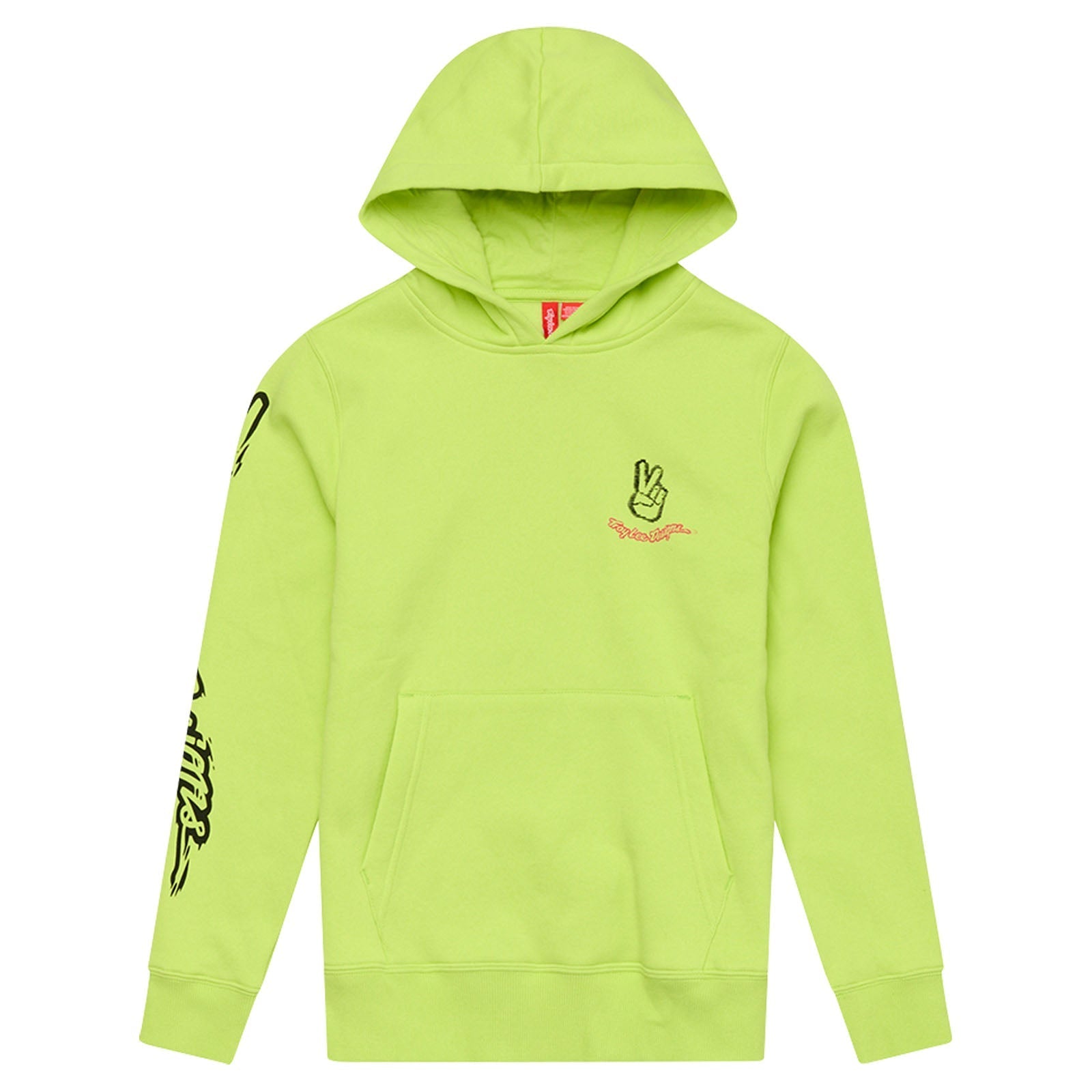 TLD Youth Pullover Peace Out Glo Yellow