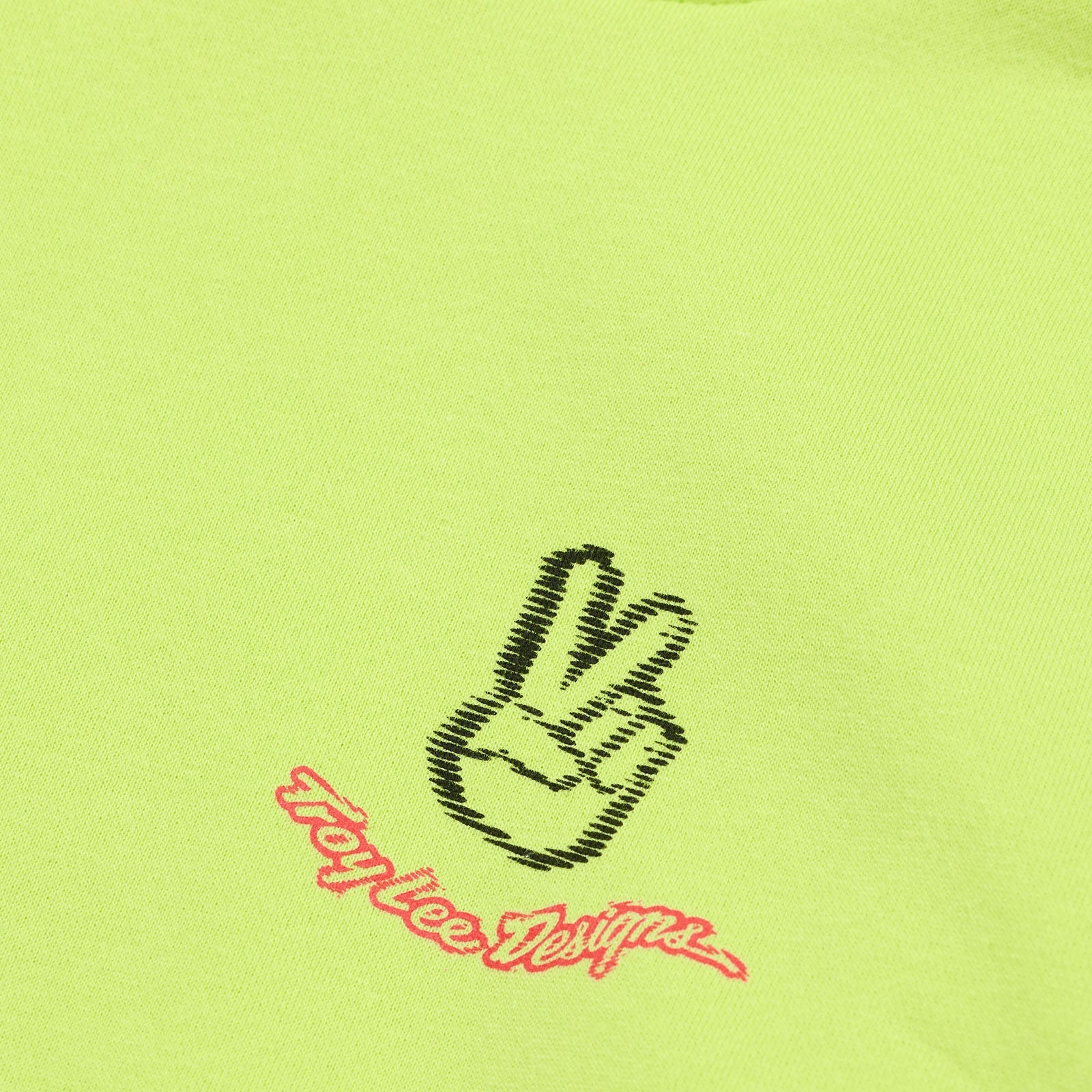 TLD Youth Pullover Peace Out Glo Yellow