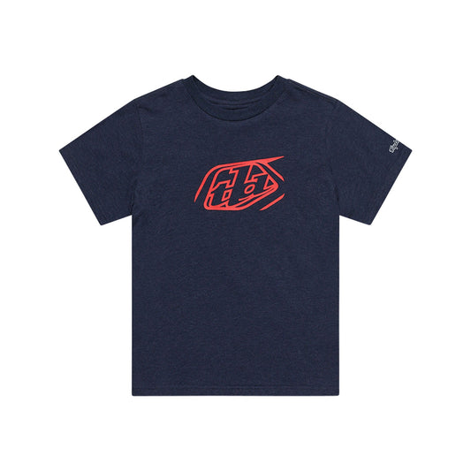 TLD Youth Short Sleeve Tee Badge Navy Heather