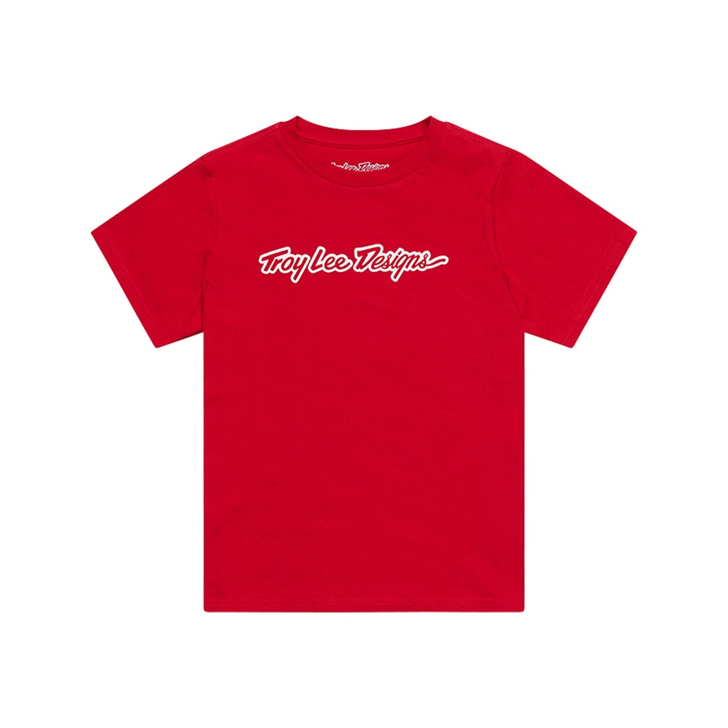 TLD Youth Short Sleeve Tee Signature Team Red