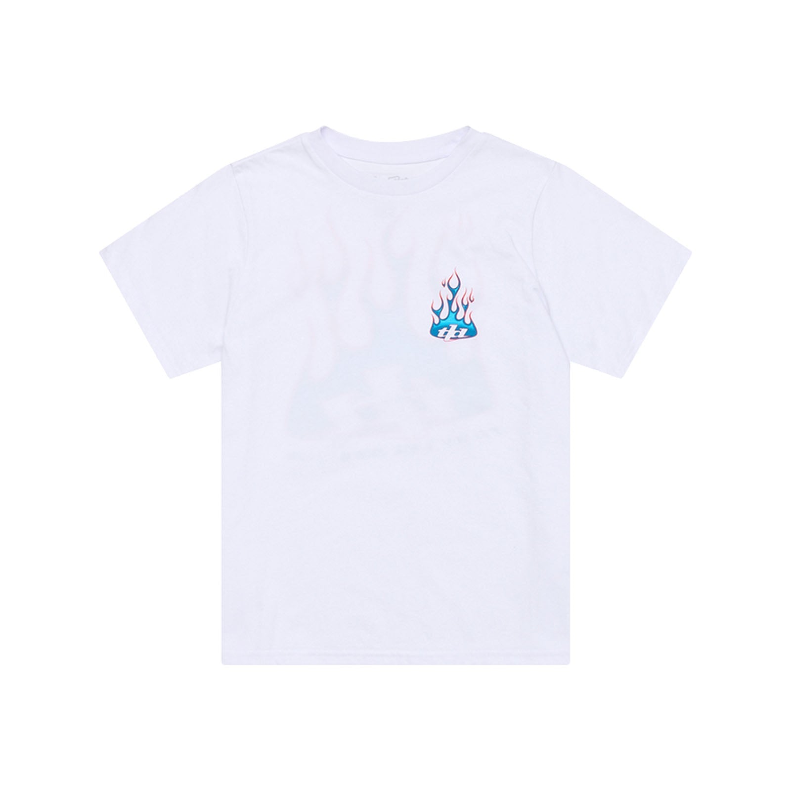 TLD Youth Short Sleeve Tee Torched White