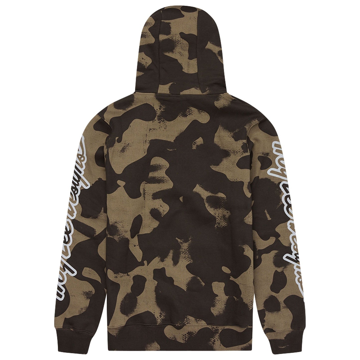 TLD Zip Up Hoodie Branded Olive Camo