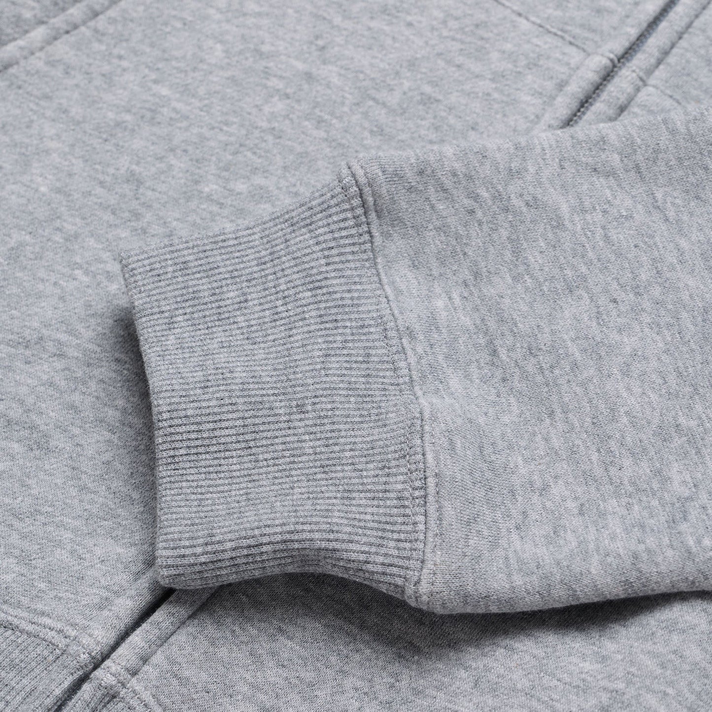 TLD Zip Up Hoodie Signature Grey Heather