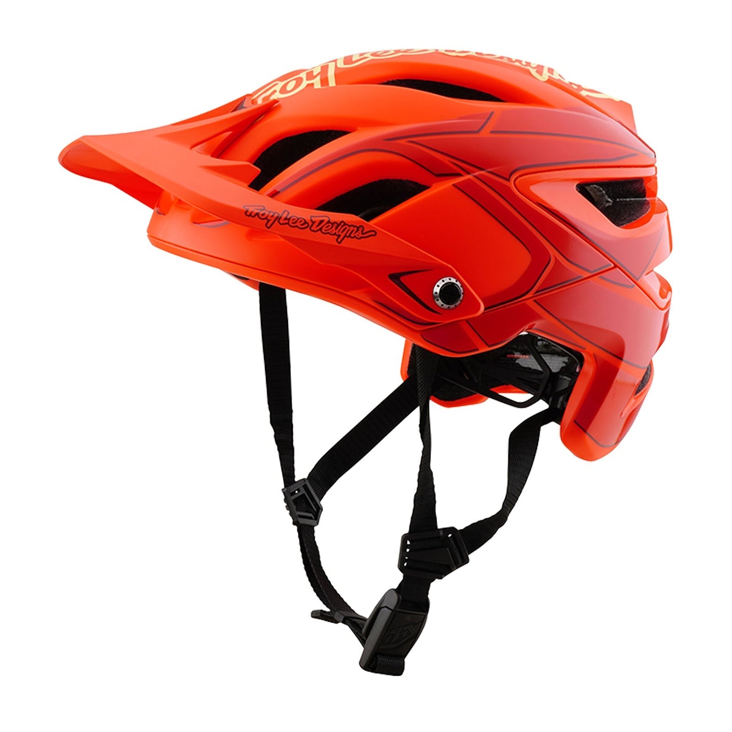 TLD A3 Helmet W/MIPS Ghostwing Red