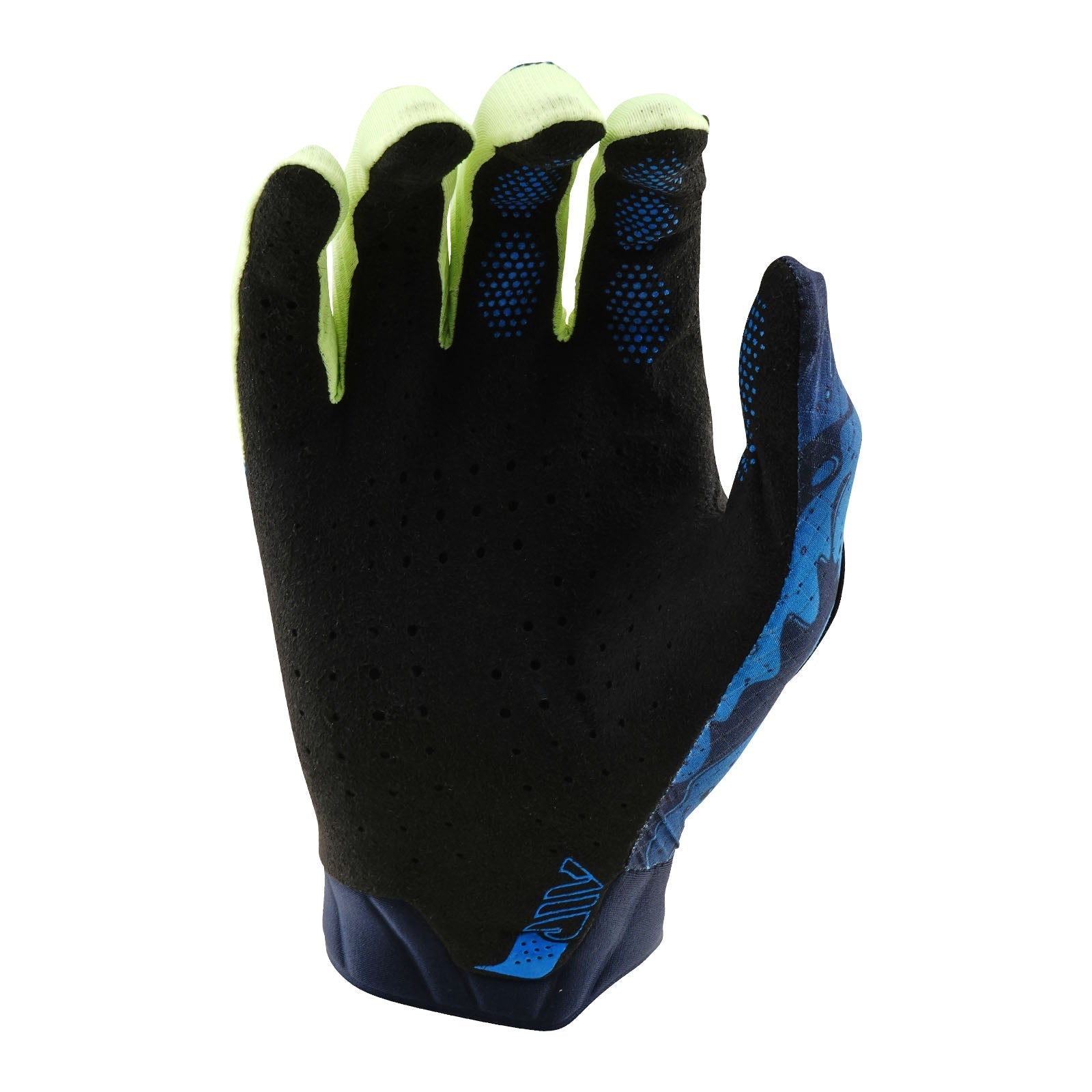 TLD Youth Air Glove Drip Glo Yellow / Dark Navy