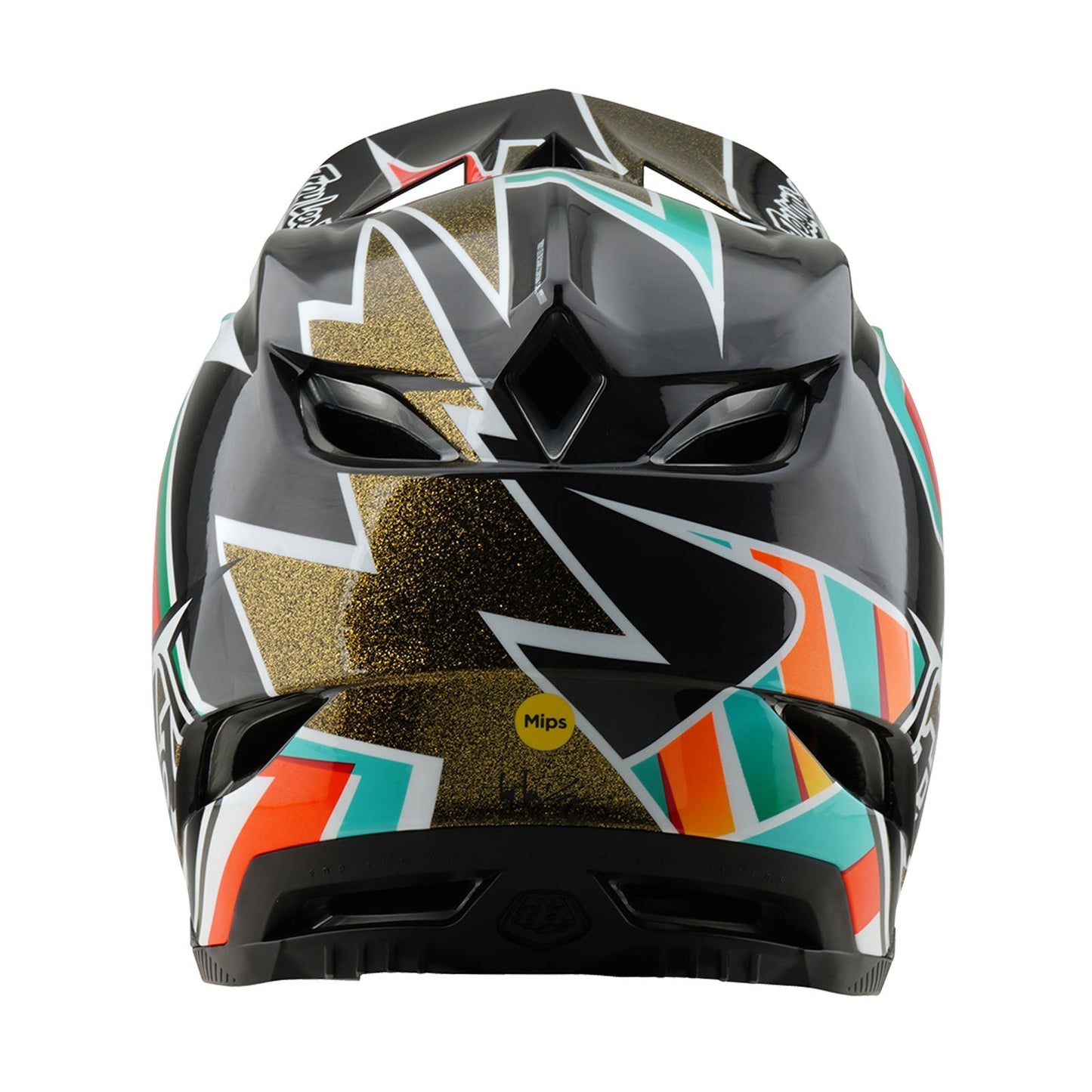 TLD D4 Carbon Helmet W/MIPS Frames Black / Gold