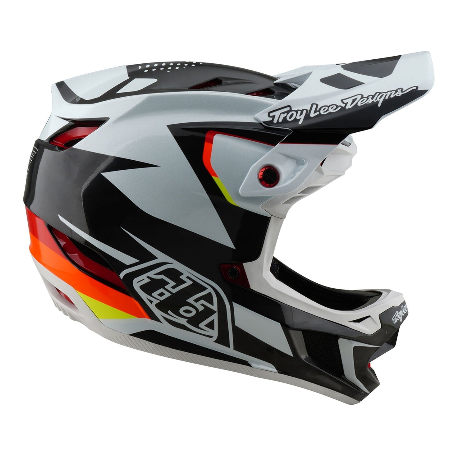 TLD D4 Carbon Helmet W/MIPS Optic Black