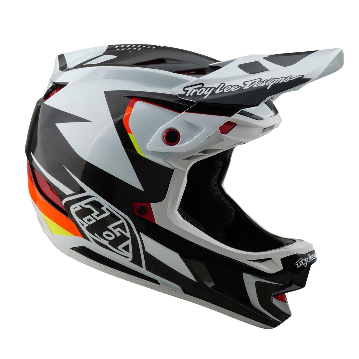 TLD D4 Carbon Helmet W/MIPS Optic Black