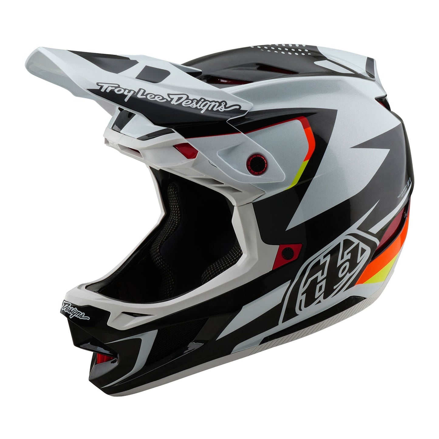 TLD D4 Carbon Helmet W/MIPS Optic Black
