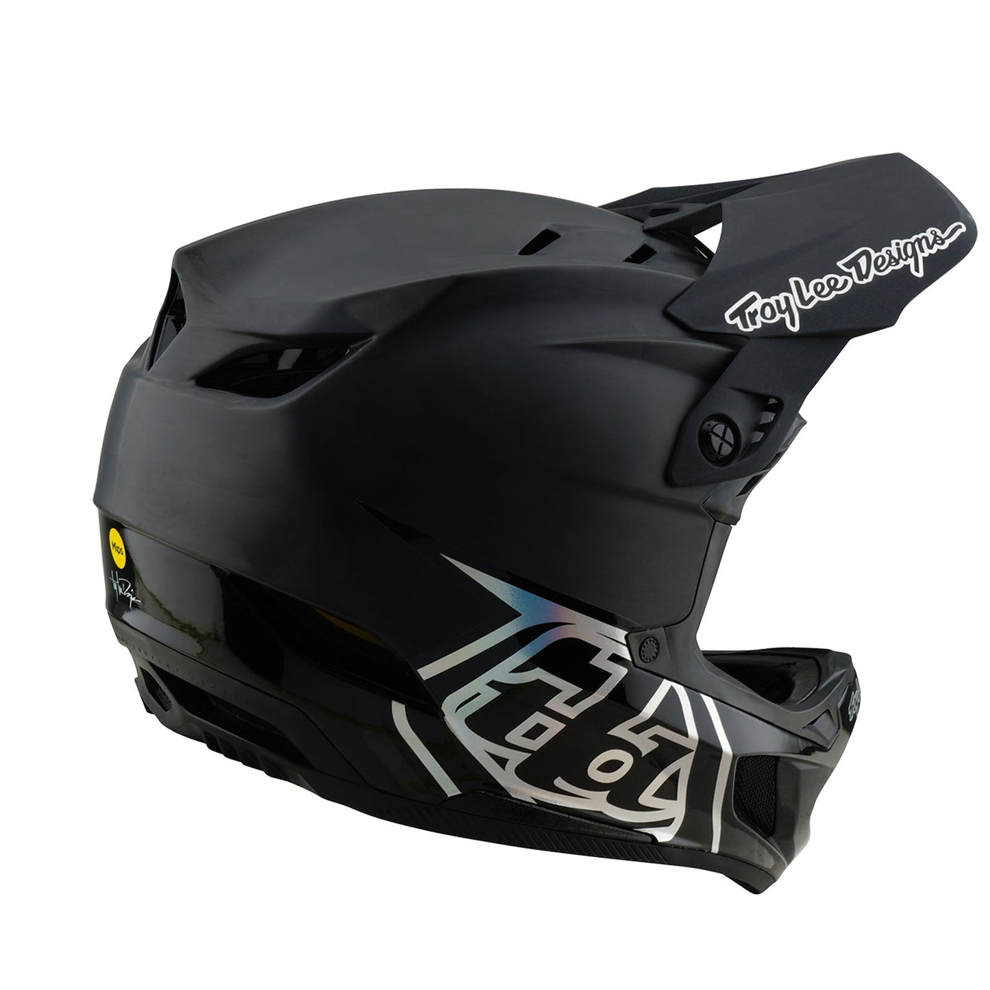 TLD D4 Carbon Helmet W/MIPS Stealth Black