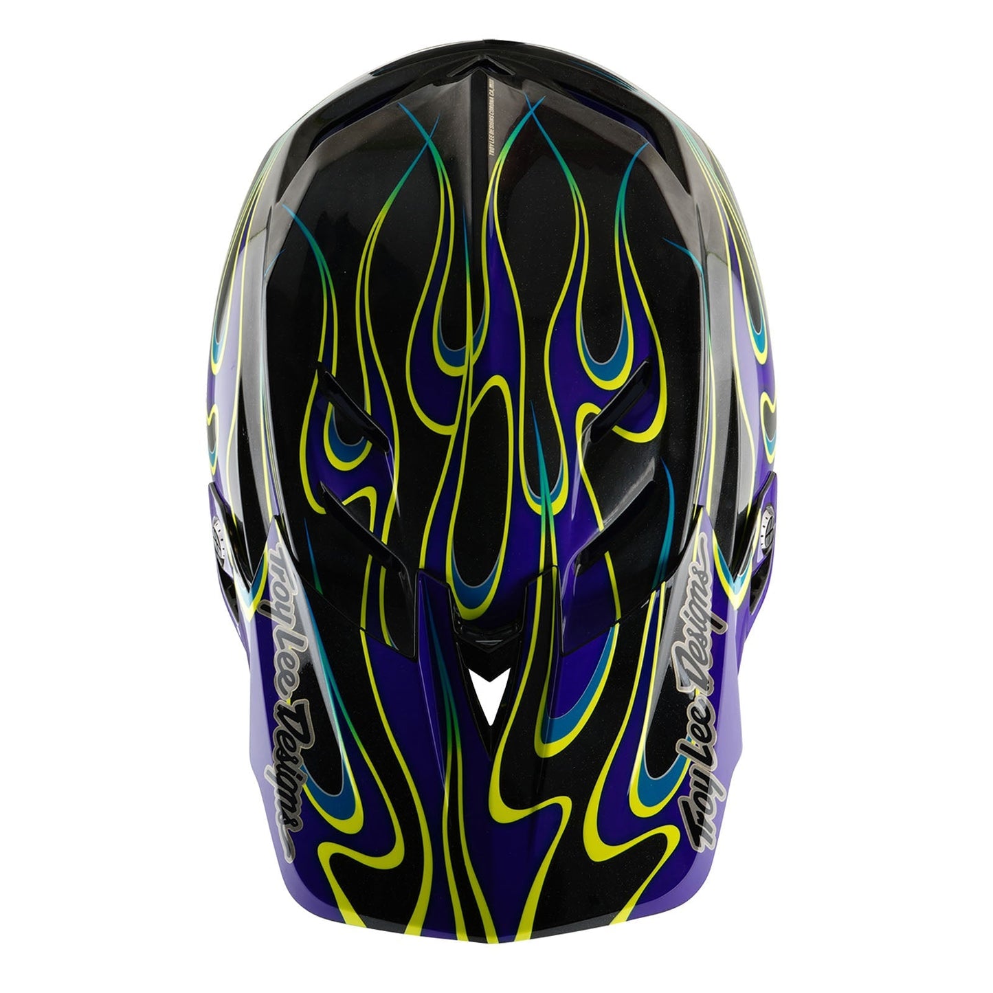 TLD D4 Carbon Helmet W/MIPS Torched Black / Purple