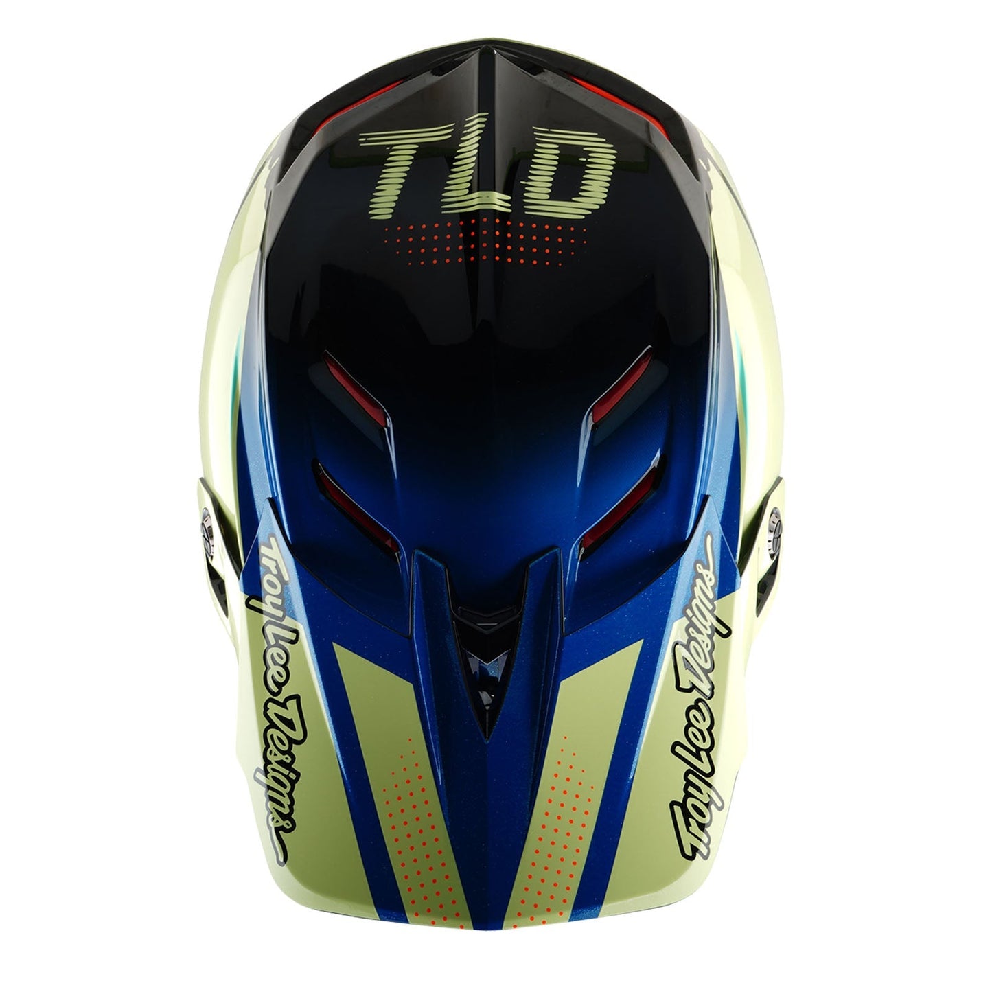 TLD D4 Composite Helmet W/MIPS Drip Glo Yellow