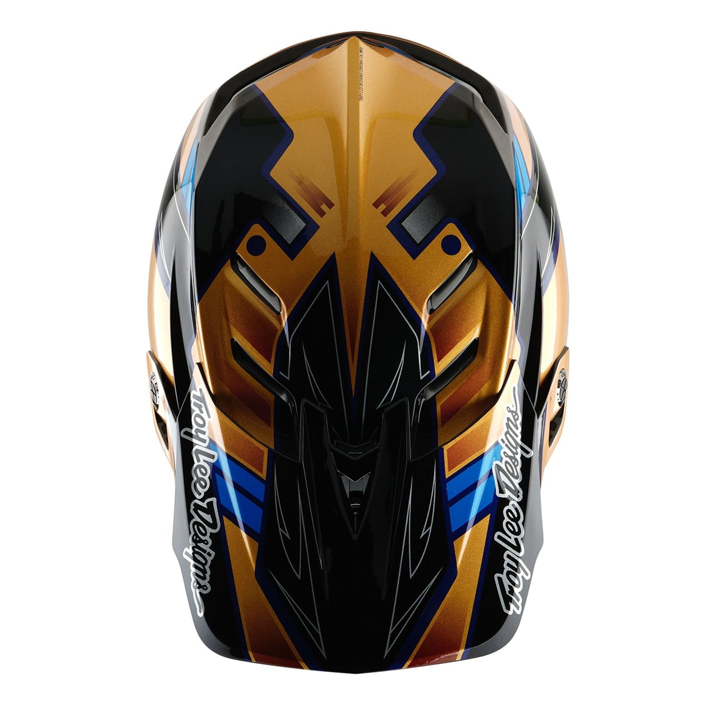 TLD D4 Composite Helmet W/MIPS Royalty Black / Gold