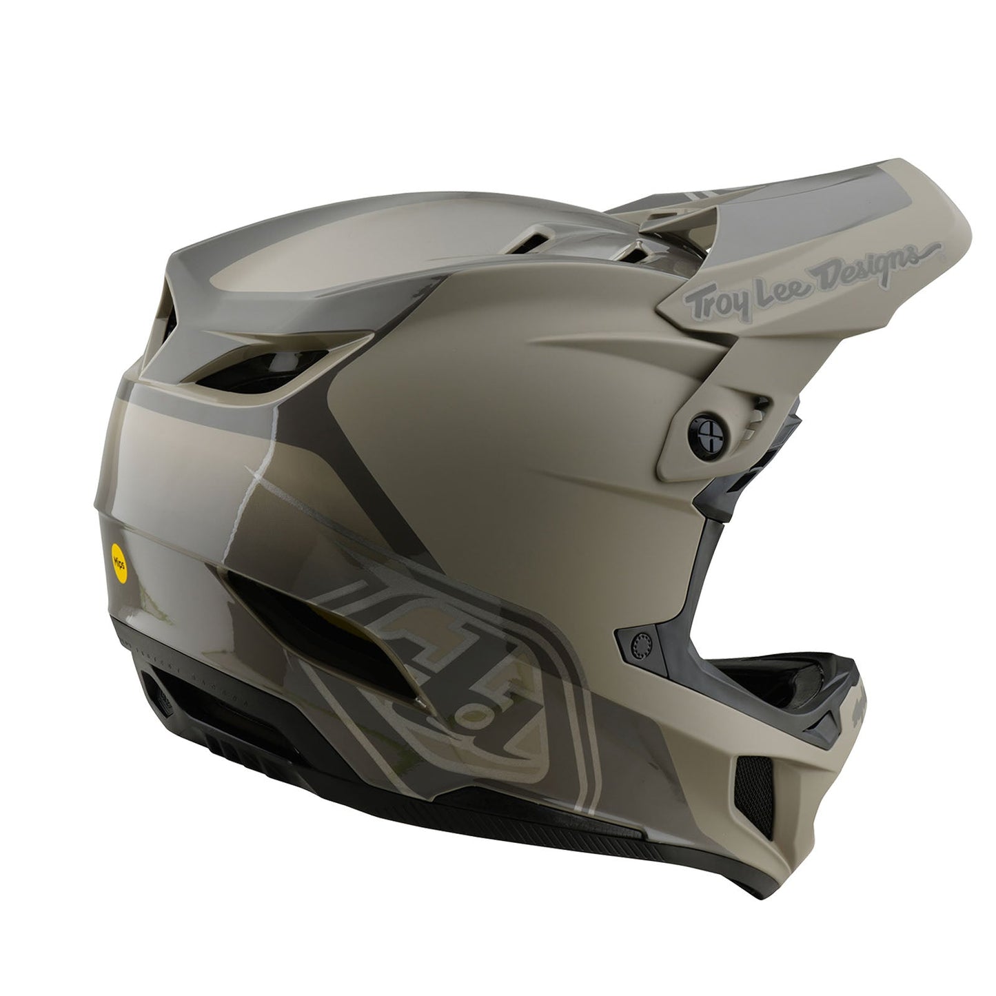 TLD D4 Polyacrylite Helmet W/MIPS Shadow Timber