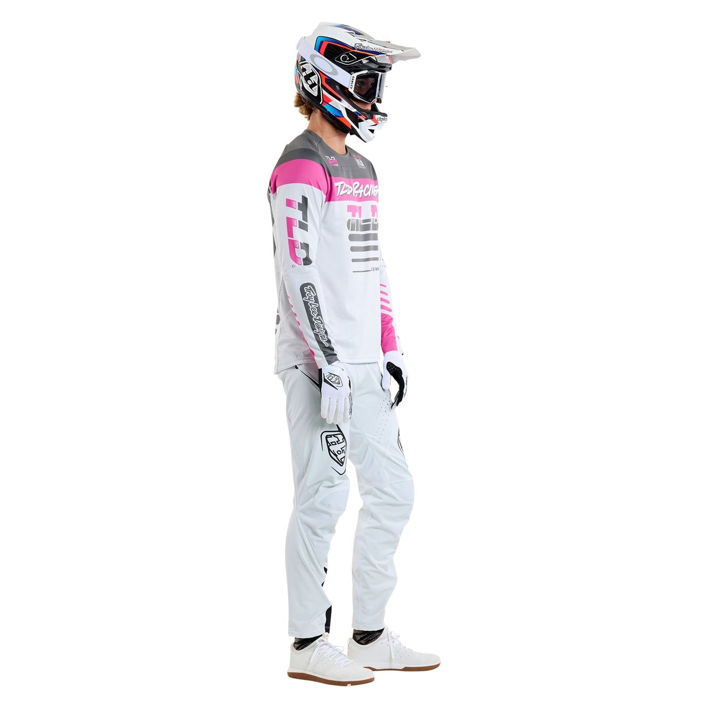 TLD Sprint Jersey Full Pull Chalk