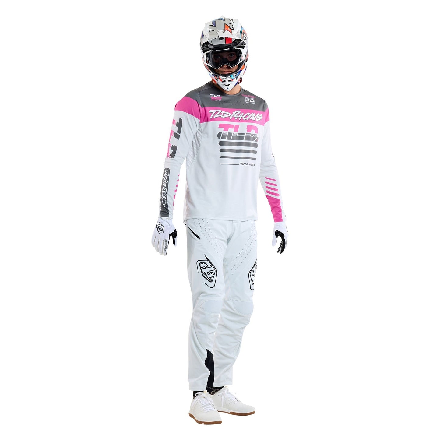 TLD Sprint Jersey Full Pull Chalk