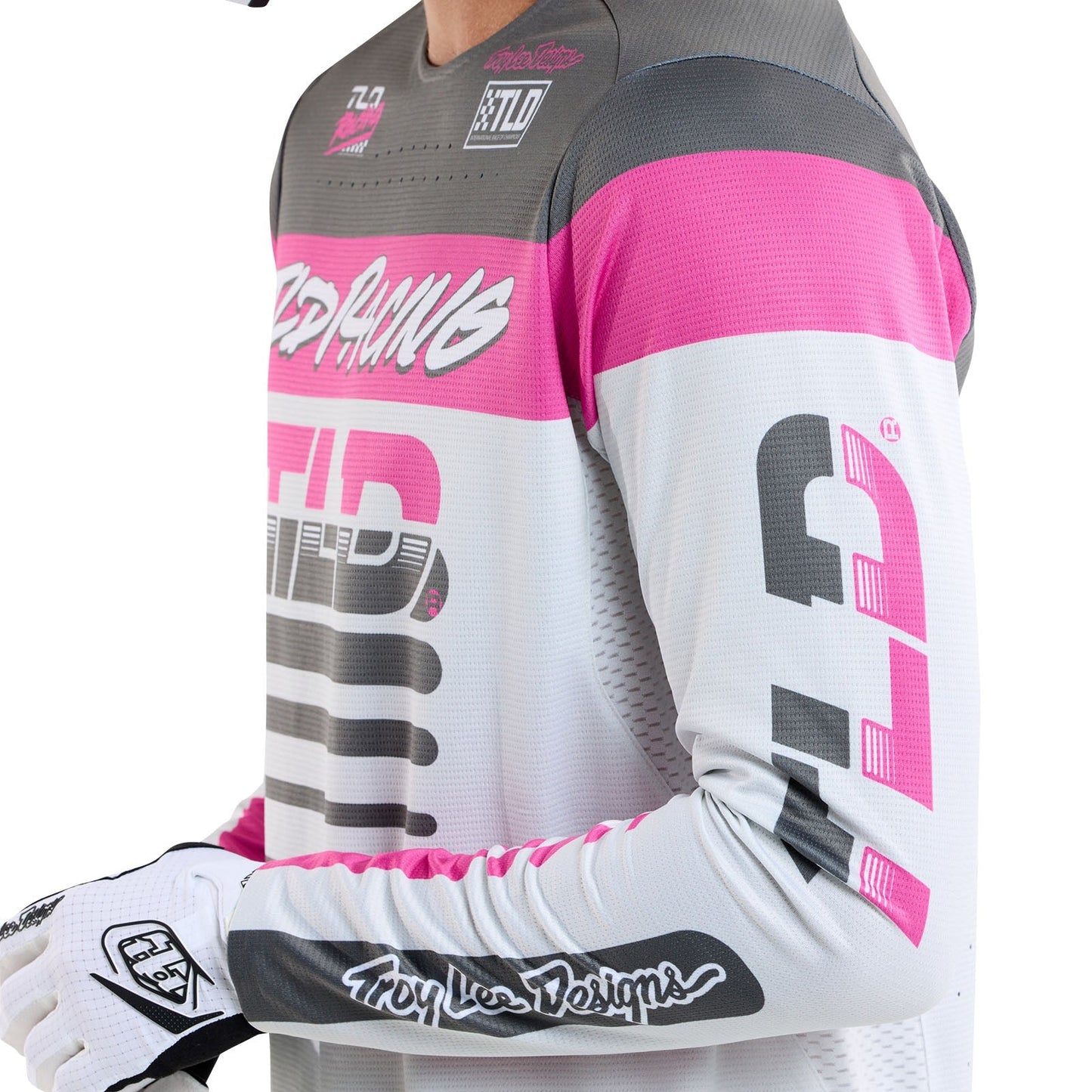 TLD Sprint Jersey Full Pull Chalk