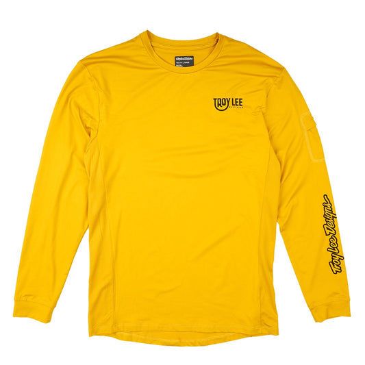 TLD Youth Ruckus Long Sleeve Ride Tee Eyez Safron