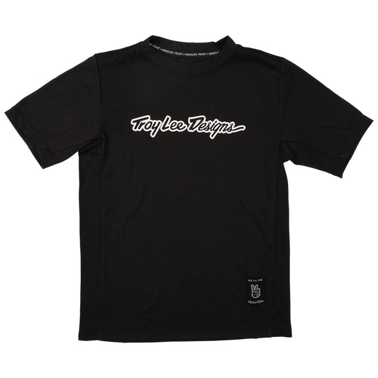 TLD Youth Skyline Ride Short Sleeve Tee Signature Black