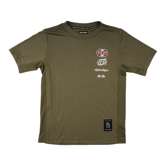 TLD Youth Skyline Ride Short Sleeve Tee Worldwide Caper