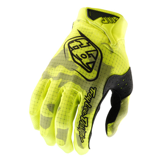 TLD Air Glove Blotted Flo Yellow