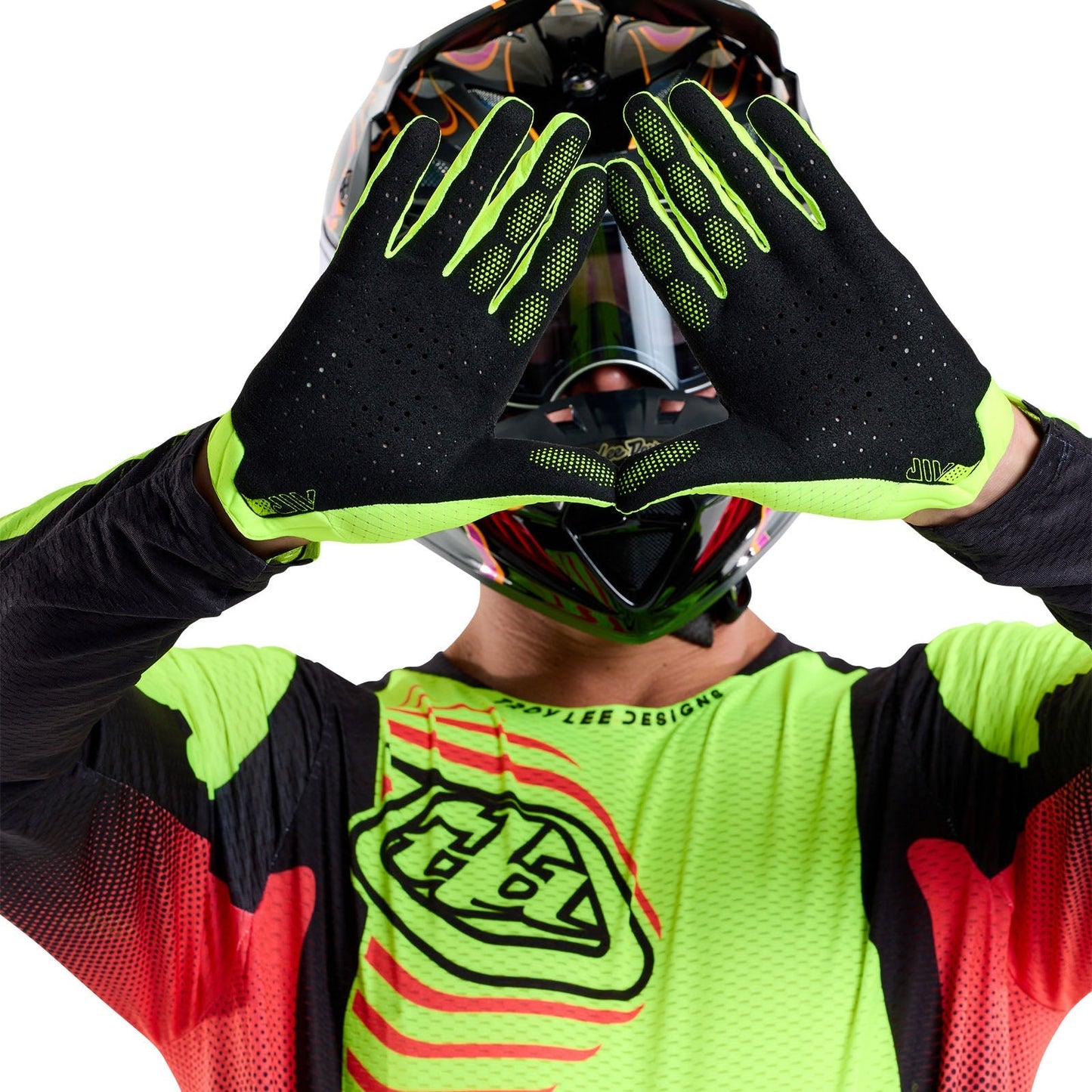 TLD Air Glove Mono Flo Yellow