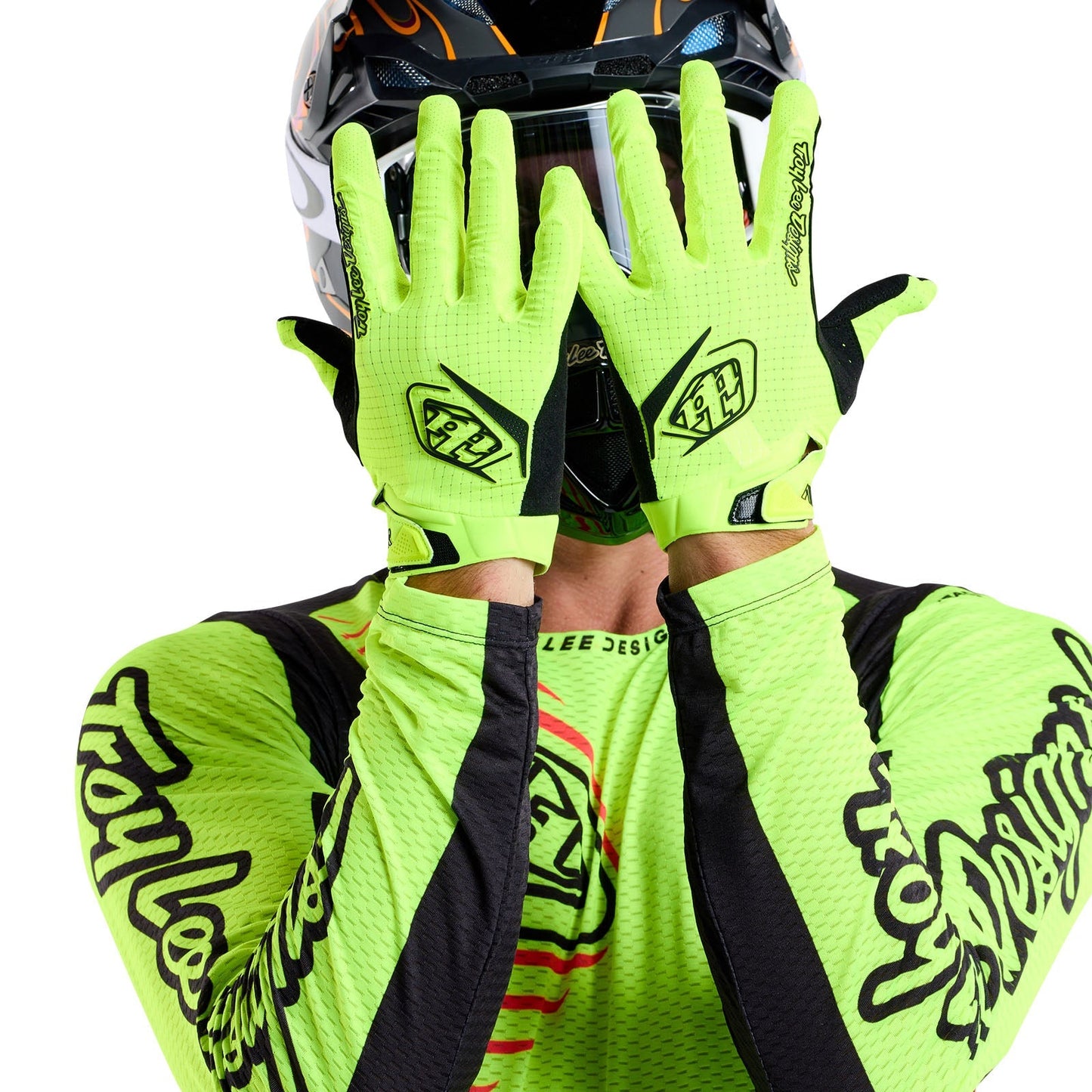 TLD Air Glove Mono Flo Yellow