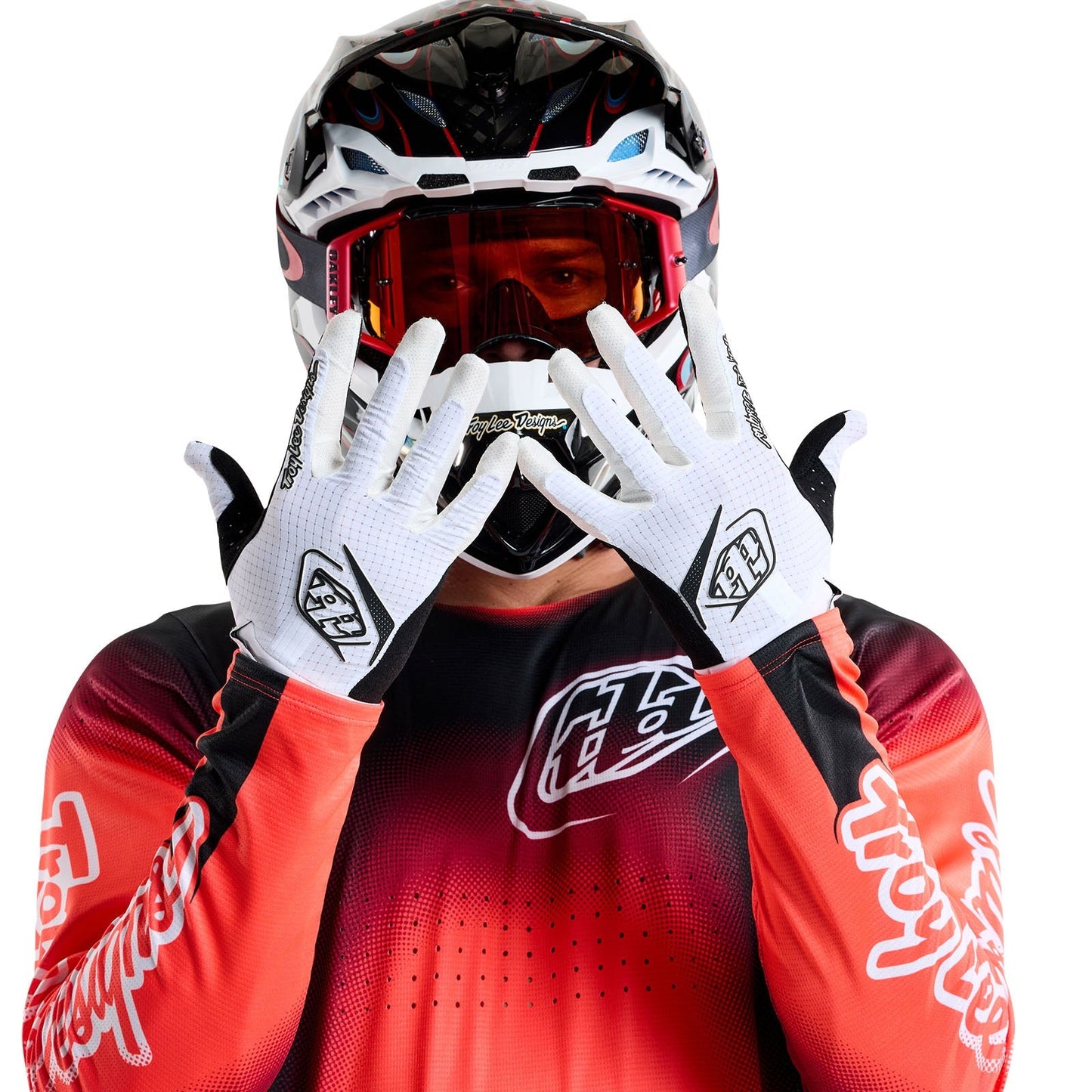 TLD Air Glove Mono White