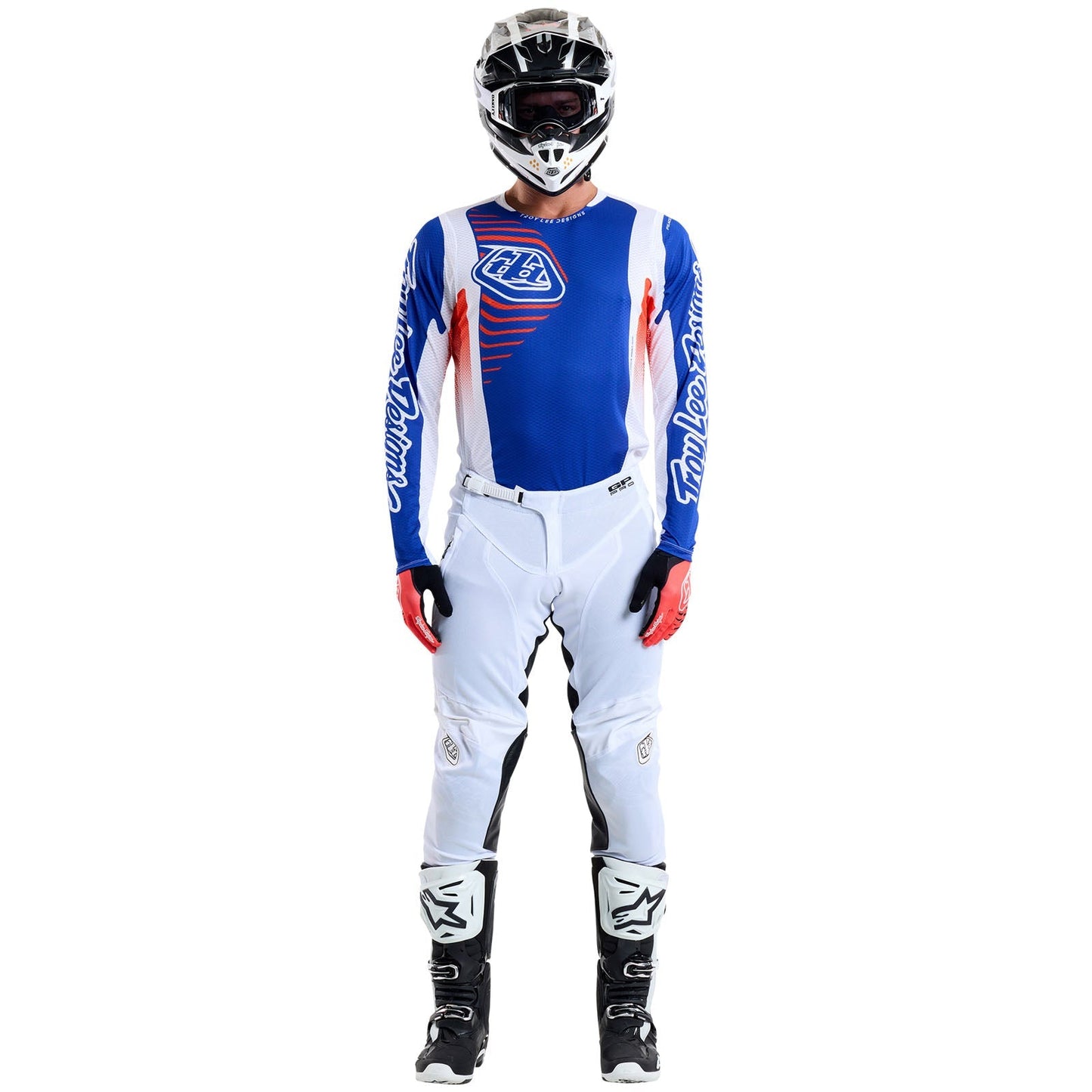 TLD GP Pro Air Jersey Ripple Blue / Orange