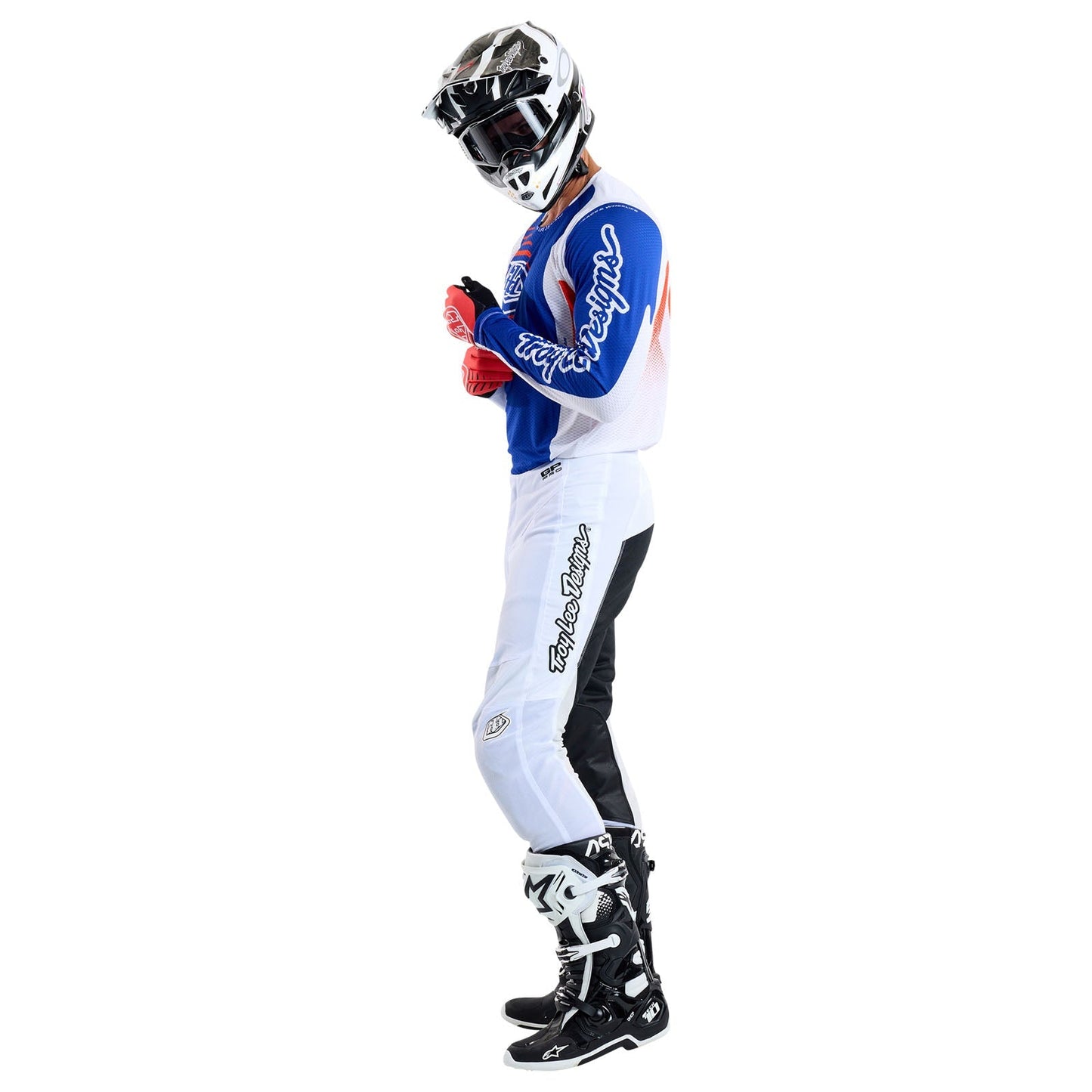 TLD GP Pro Air Jersey Ripple Blue / Orange