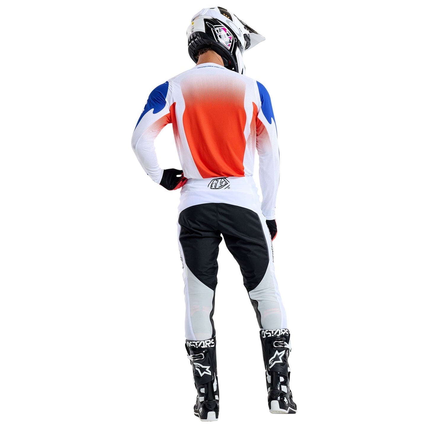 TLD GP Pro Air Jersey Ripple Blue / Orange