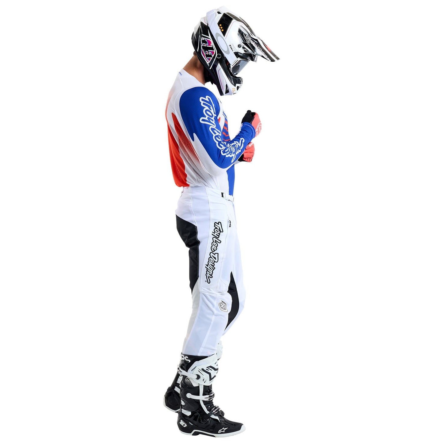 TLD GP Pro Air Jersey Ripple Blue / Orange