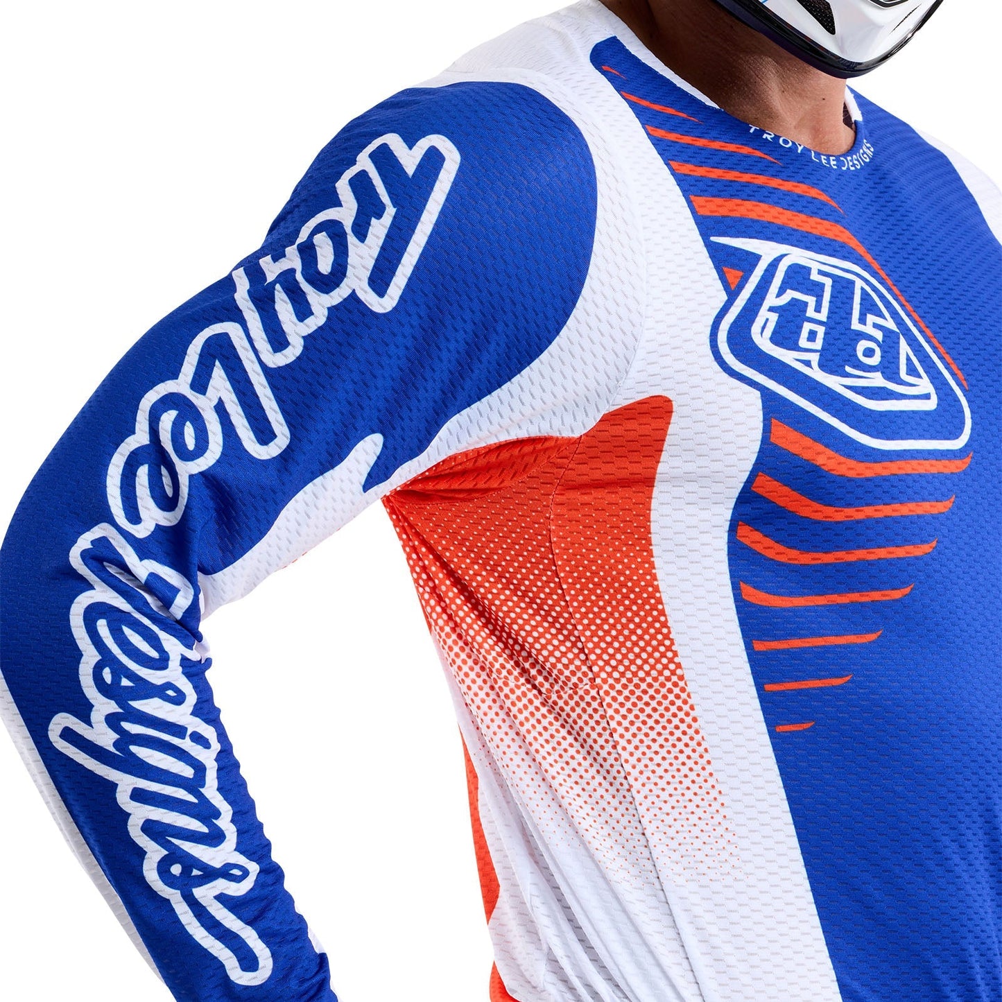 TLD GP Pro Air Jersey Ripple Blue / Orange