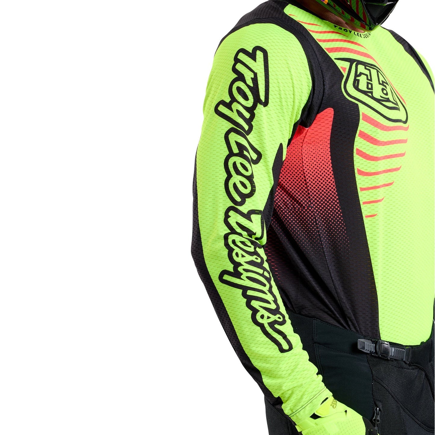 TLD GP Pro Air Jersey Ripple Glo Yellow / Infra Red