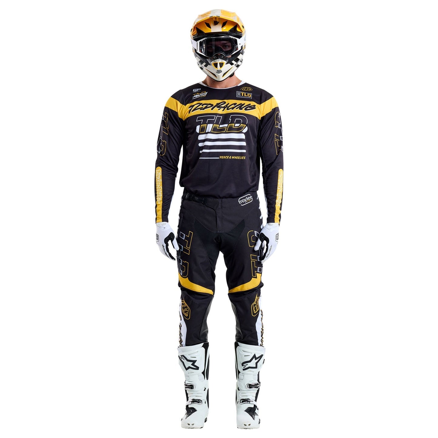 TLD GP Pro Jersey Fifty-50 Black / Gold