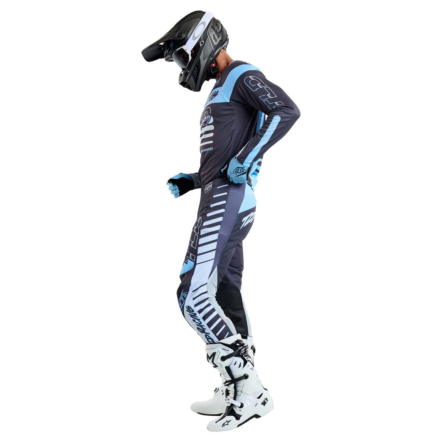 TLD GP Pro Jersey Fifty-50 Charcoal / Smoke