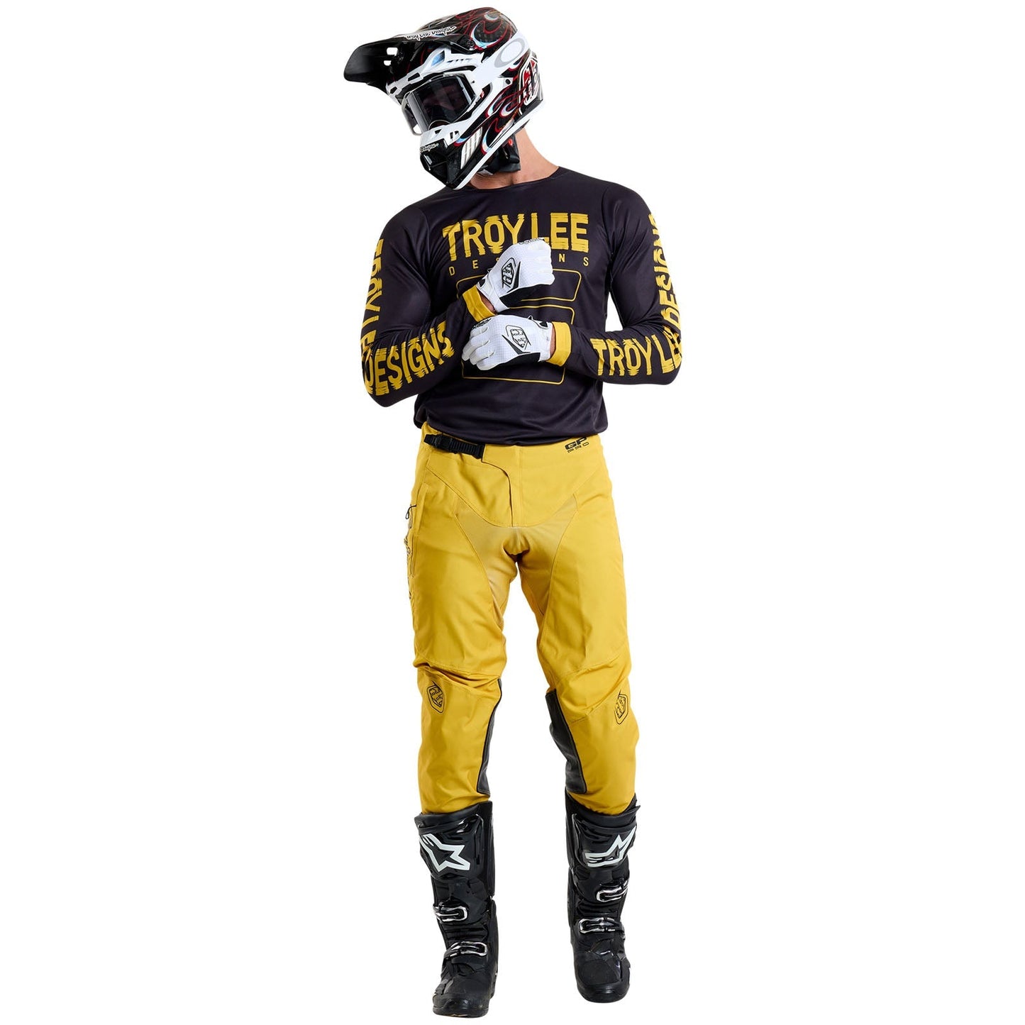 TLD GP Pro Jersey Step Up Black