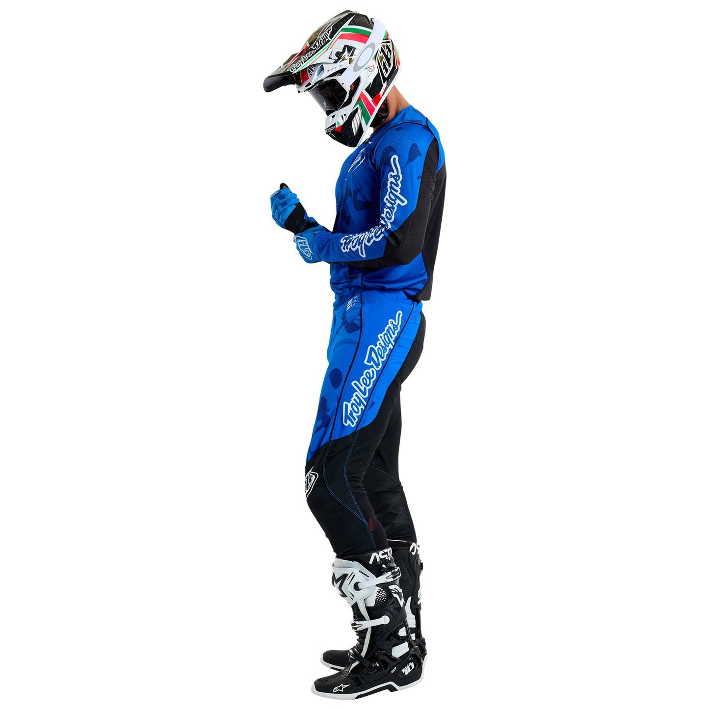 TLD SE Pro Jersey Blotted Bright Blue