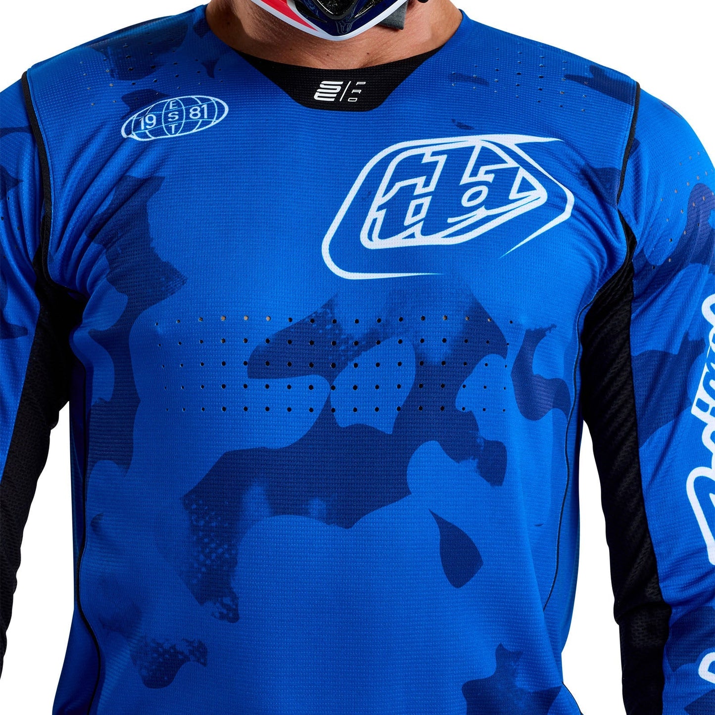 TLD SE Pro Jersey Blotted Bright Blue