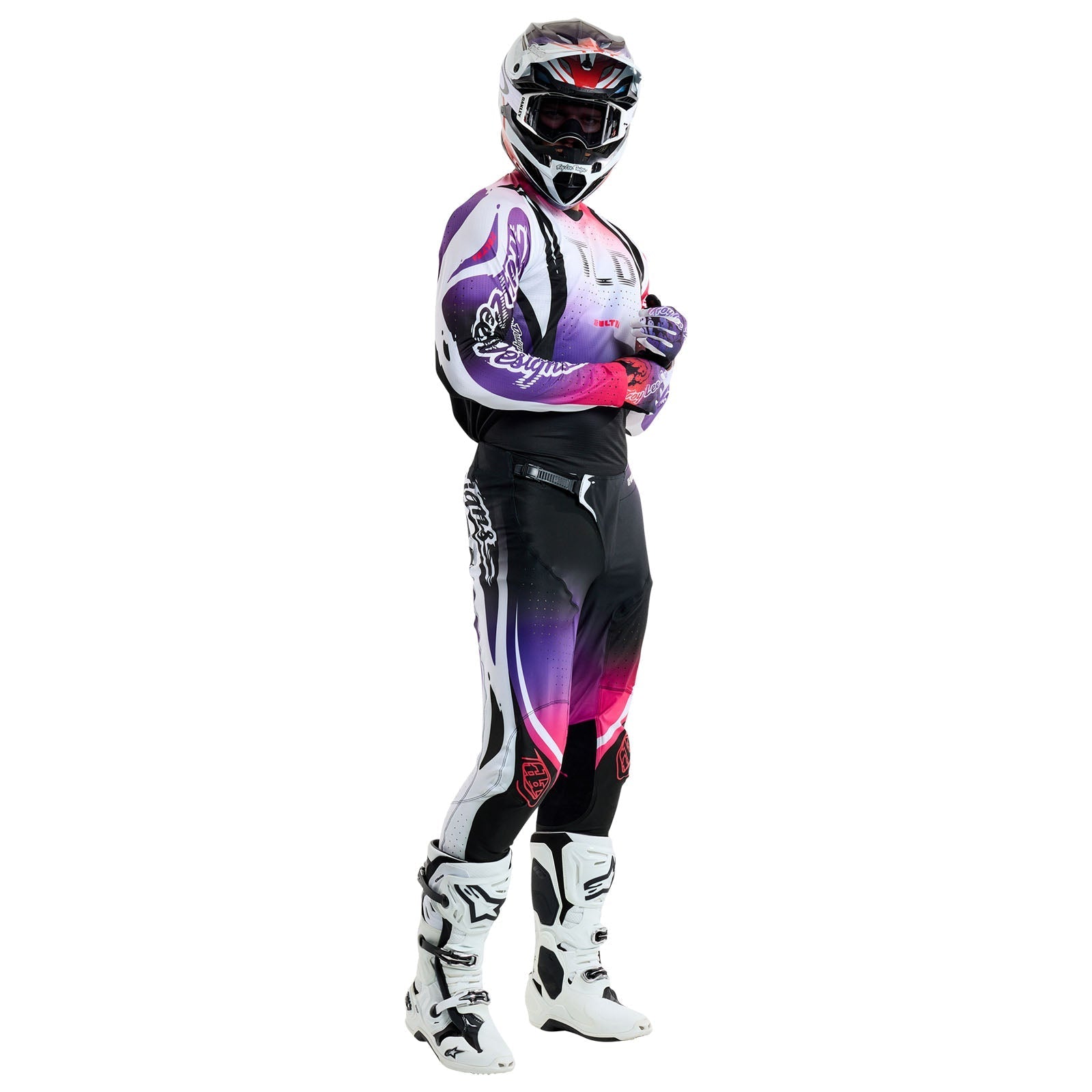 TLD SE Ultra Jersey Drip Black / Purple