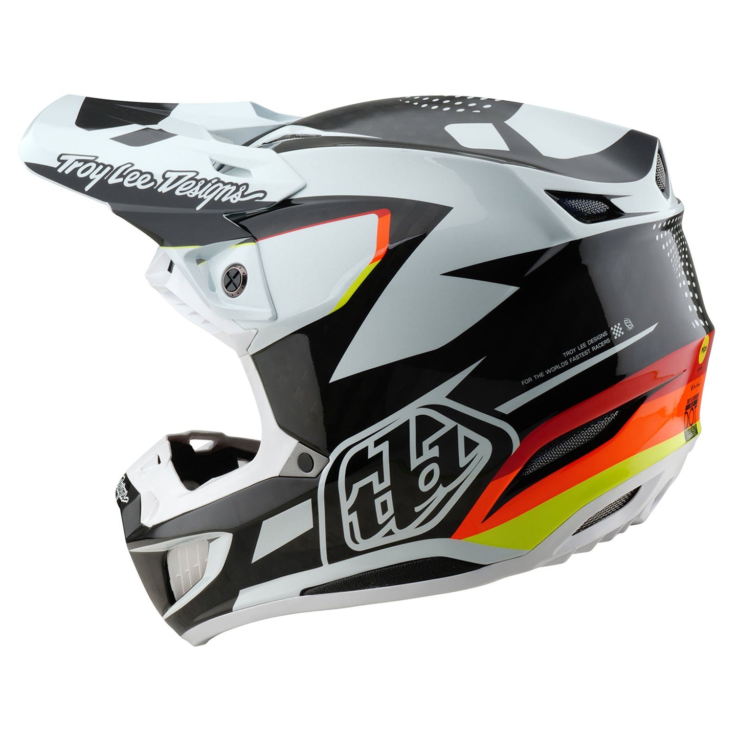 TLD SE5 Carbon Helmet W/MIPS Optic Black
