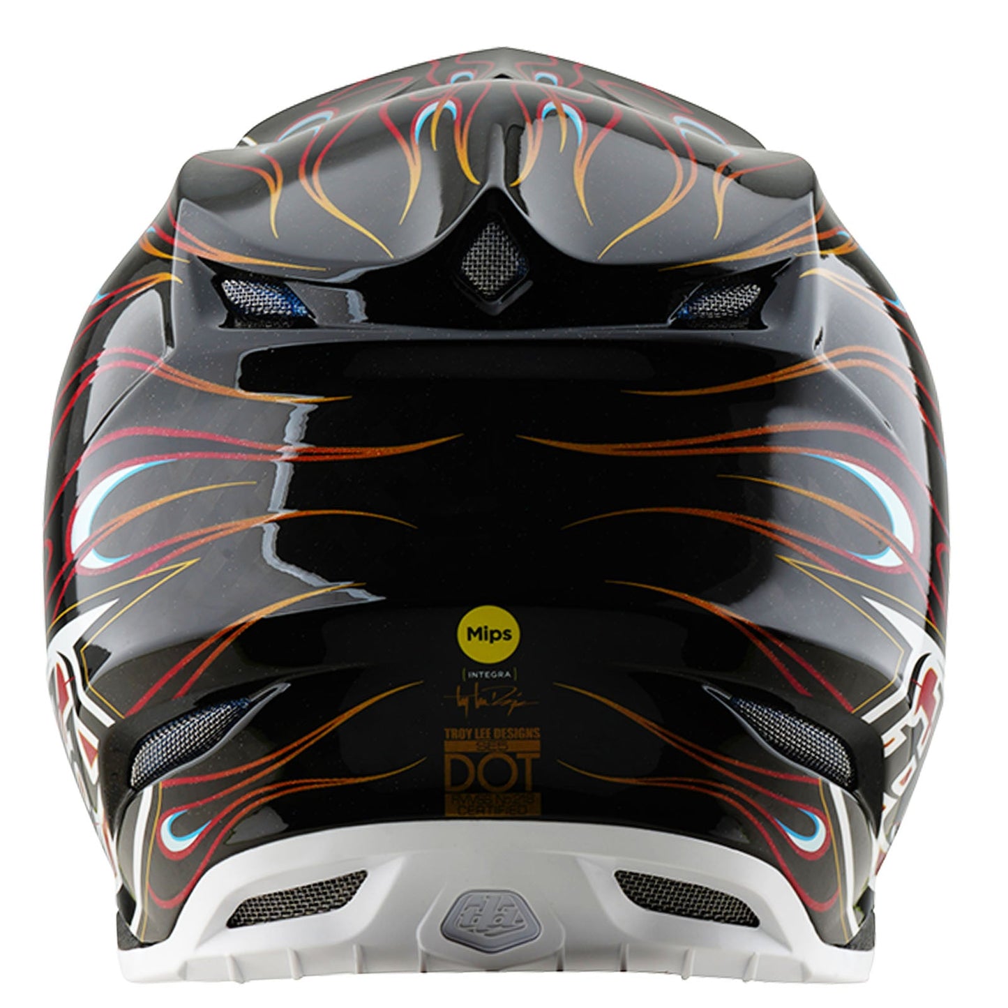 TLD SE5 Carbon Helmet W/MIPS Torched Black / Red