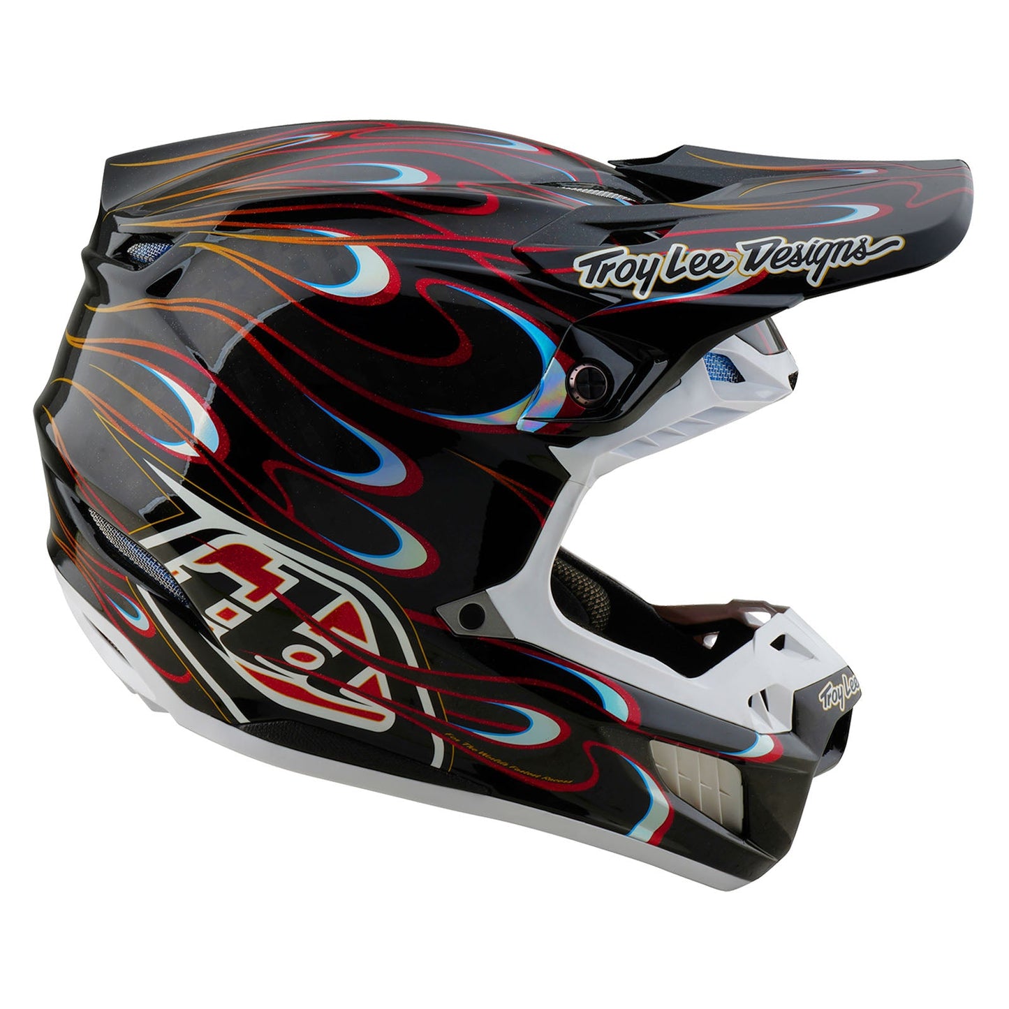 TLD SE5 Carbon Helmet W/MIPS Torched Black / Red