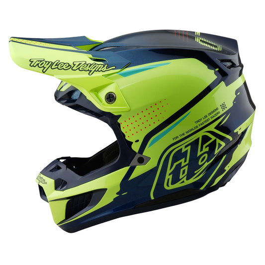 TLD SE5 Composite Helmet W/MIPS Drip Yellow