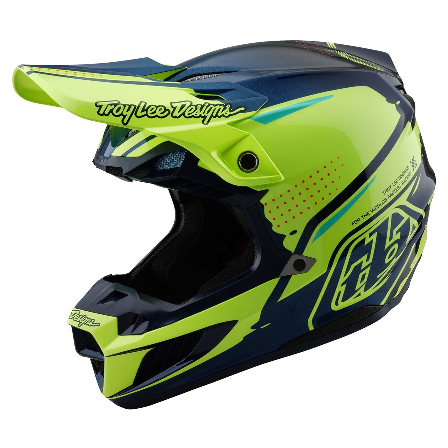 TLD SE5 Composite Helmet W/MIPS Drip Yellow