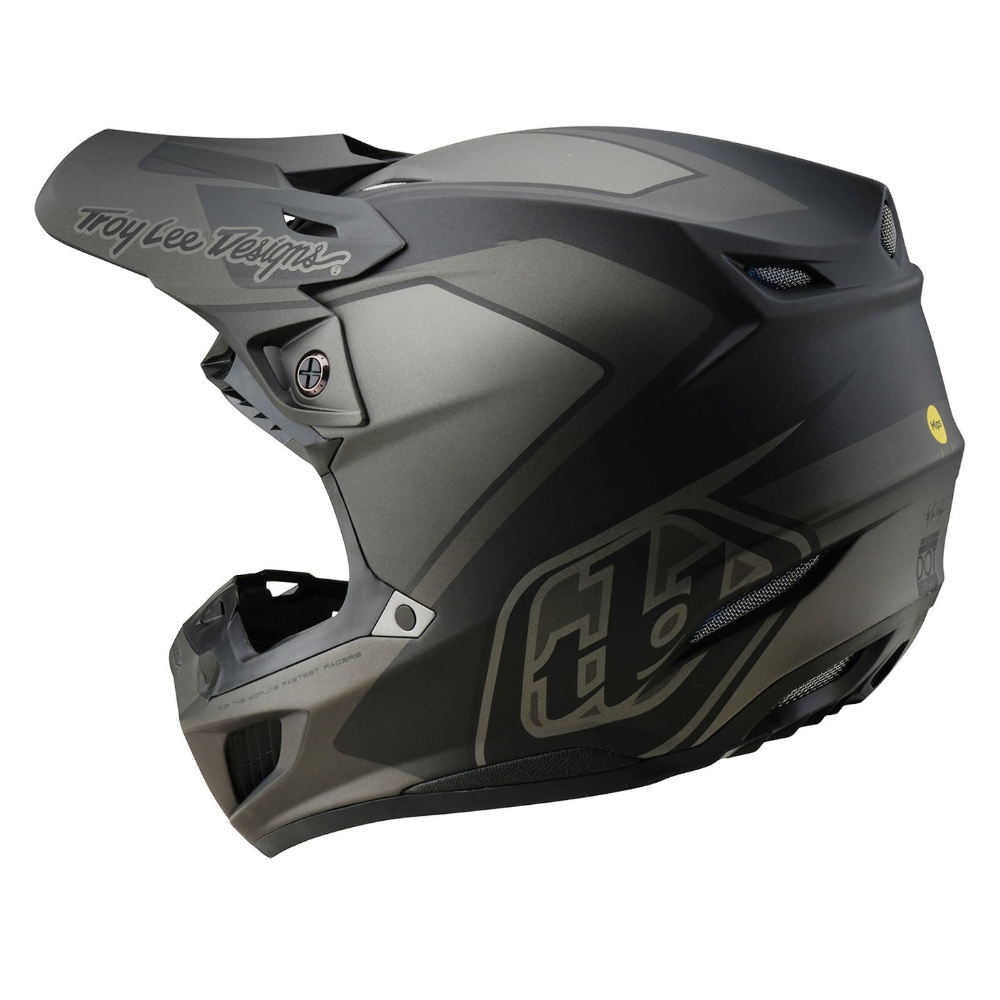 TLD SE5 Composite Helmet W/MIPS Mono Black