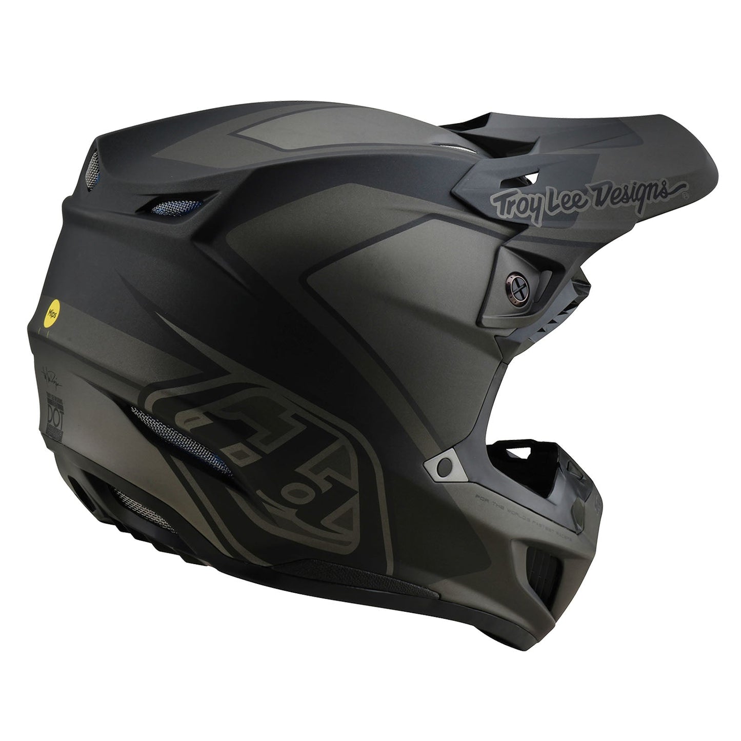 TLD SE5 Composite Helmet W/MIPS Mono Black