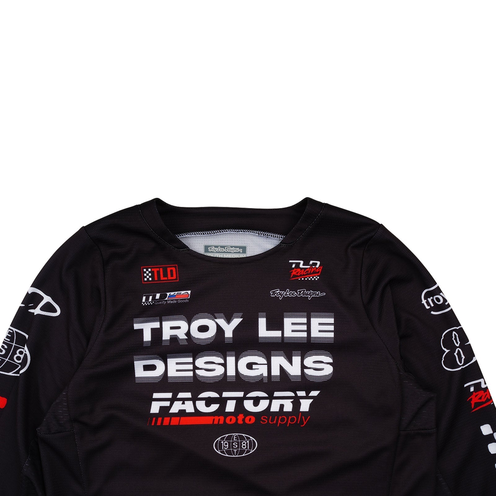 TLD Youth GP Pro Jersey Factory Black